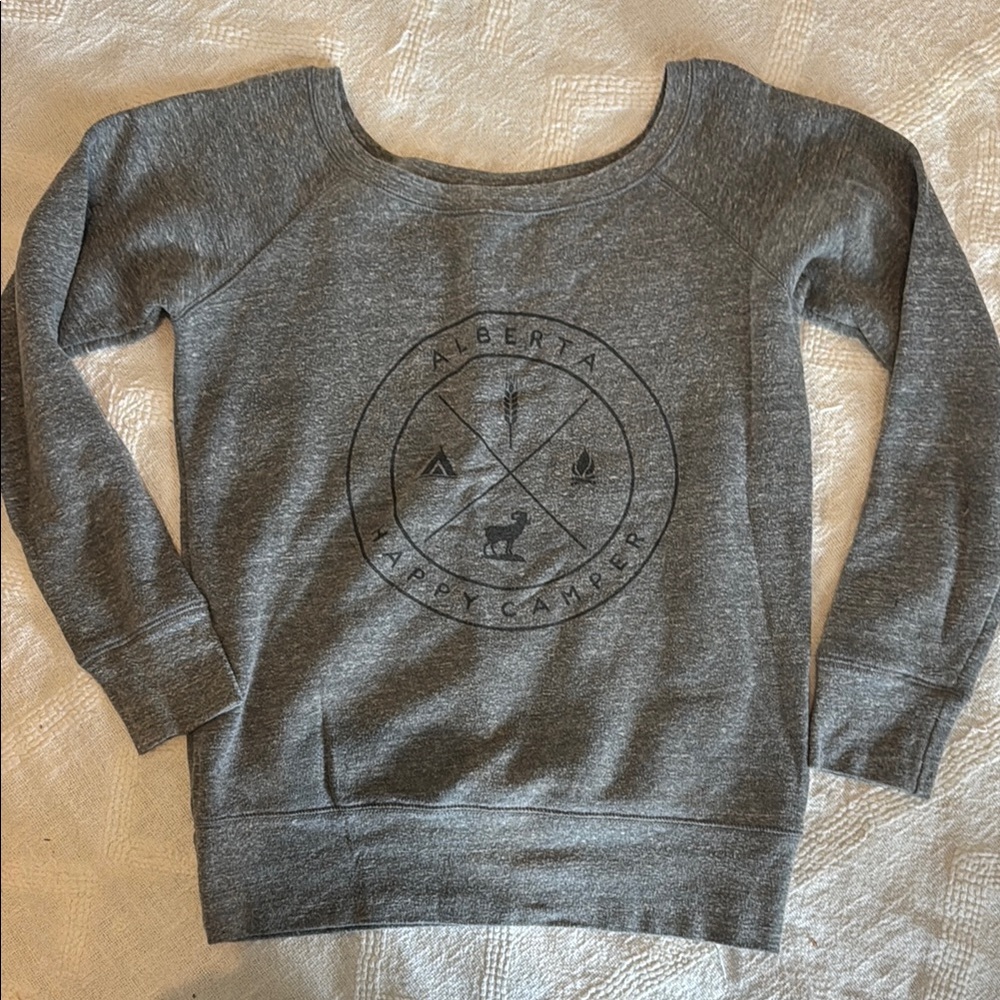 “Alberta Happy Camper” Sweater